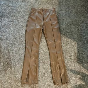 Abercrombie leather pants